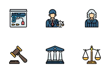 Law And Justice Icon Pack