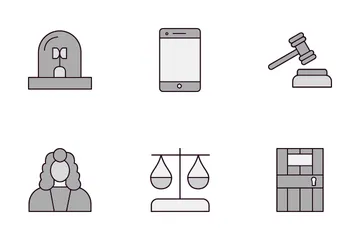 Law And Justice Icon Pack