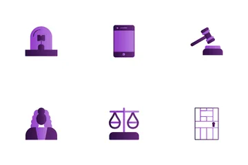 Law And Justice Icon Pack