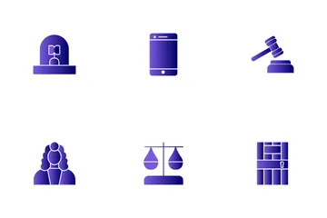 Law And Justice Icon Pack