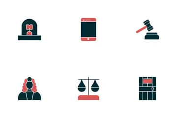 Law And Justice Icon Pack