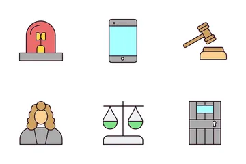 Law And Justice Icon Pack