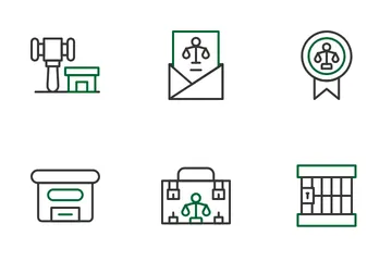 Law And Justice Icon Pack
