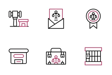 Law And Justice Icon Pack