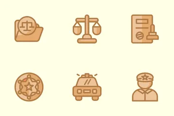 Law And Justice Icon Pack