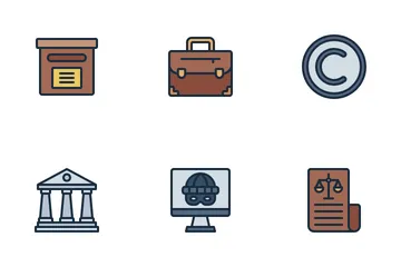 Law And Justice Icon Pack