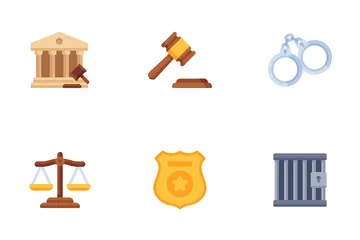 Law And Justice Icon Pack