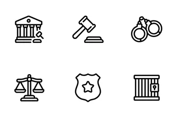 Law And Justice Icon Pack