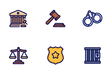 Law And Justice Icon Pack