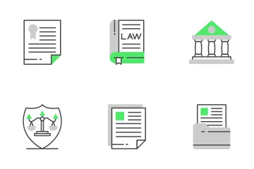 Law And Justice Icon Pack