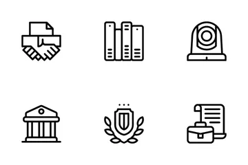 Law And Justice Icon Pack