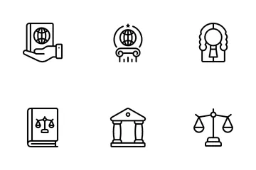 Law And Justice Icon Pack