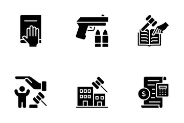 Law And Justice Icon Pack