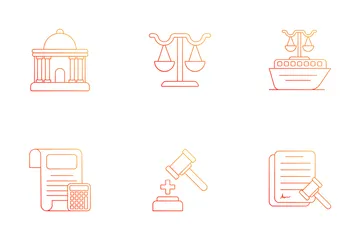 Law And Justice Icon Pack