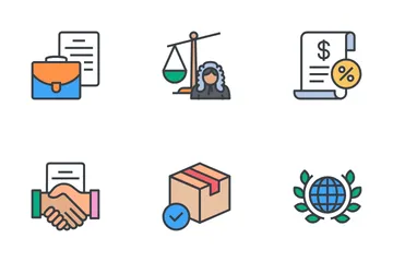 Law And Justice Vol-2 Icon Pack