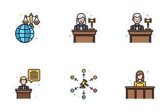 Law And Legislation Icon Pack