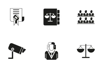 Law And Police Icon Pack