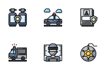 Law Enforcement Icon Pack