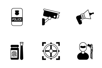 Law Enforcement Icon Pack