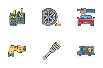 Law Enforcement - Sketchy Icon Pack
