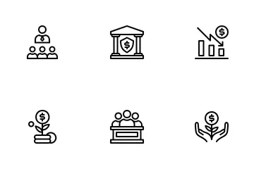 Law Firm Service Icon Pack