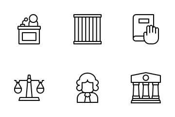 Law & Justice Icon Pack