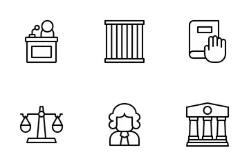 Law & Justice Icon Pack