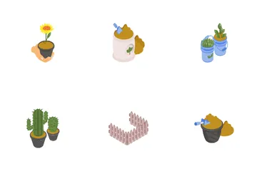 Lawn And Gardening Icon Pack