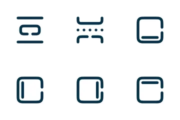Layout And Composition Icon Pack