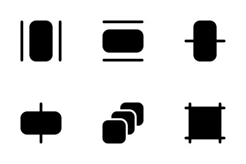 Layout And Grid Icon Pack