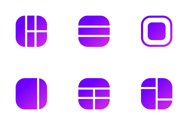 1,859 Layout Grid Icon Packs - Free in SVG, PNG, ICO - IconScout