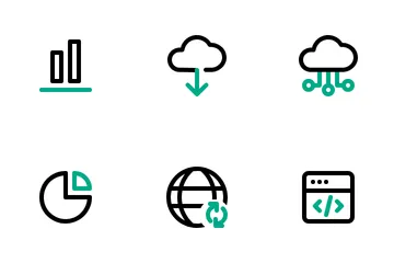 Layout da Web e da página Icon Pack