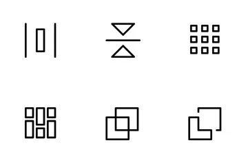 Ferramentas/Layout Pacote de Ícones