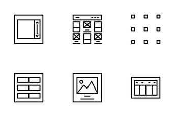 Layout Design Icon Pack