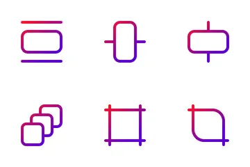 Layout und Raster Symbolpack