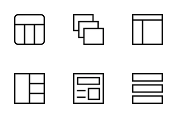 Layout Vector Icons Icon Pack