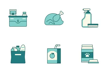 Le marché Pack d'Icônes