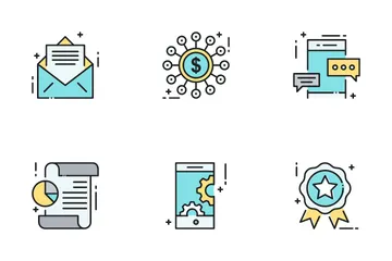 Le marketing numérique Pack d'Icônes