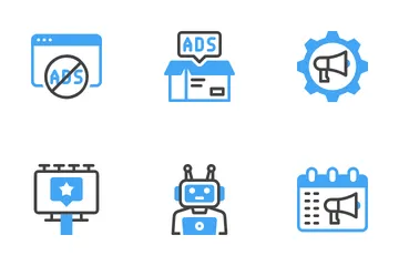 Le marketing numérique Pack d'Icônes