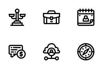 Leadership And Business Icon Pack