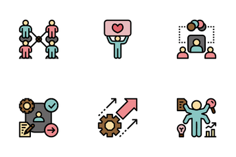 Leadership And Management Icon Pack