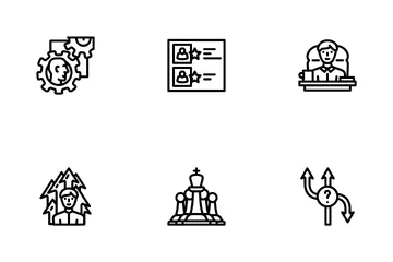 Leadership Leader Business Skill Icon Pack