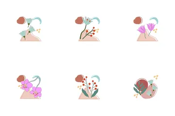 Leaf And Flower Icon Pack