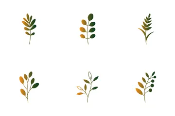 Leaf And Plant Icon Pack