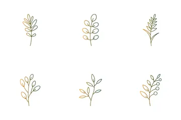 Leaf And Plant Icon Pack