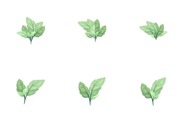 Leaf Twigs Icon Pack