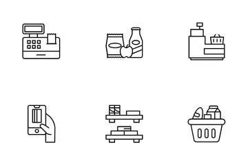 Lebensmittelgeschäft Symbolpack