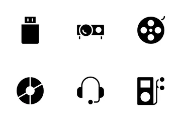 Lecteur multimédia Icon Pack