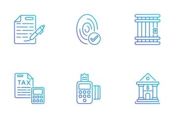 Legal And Financial Services Icon Pack