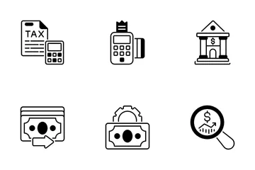 Legal And Financial Services Icon Pack